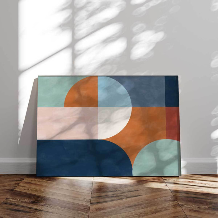 Tableau Palette colorée inspiration Bauhaus Tableau alu Dibond