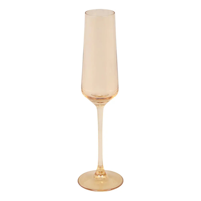 Lot de 4 flûtes à champagne Ambre 20cl