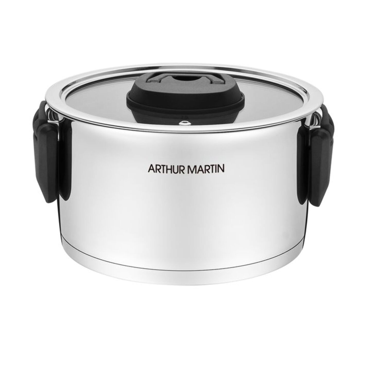 Set de 3 marmites avec poignées rabattables