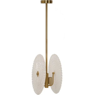 LAMPADARIO GLASS CM 35X18X80