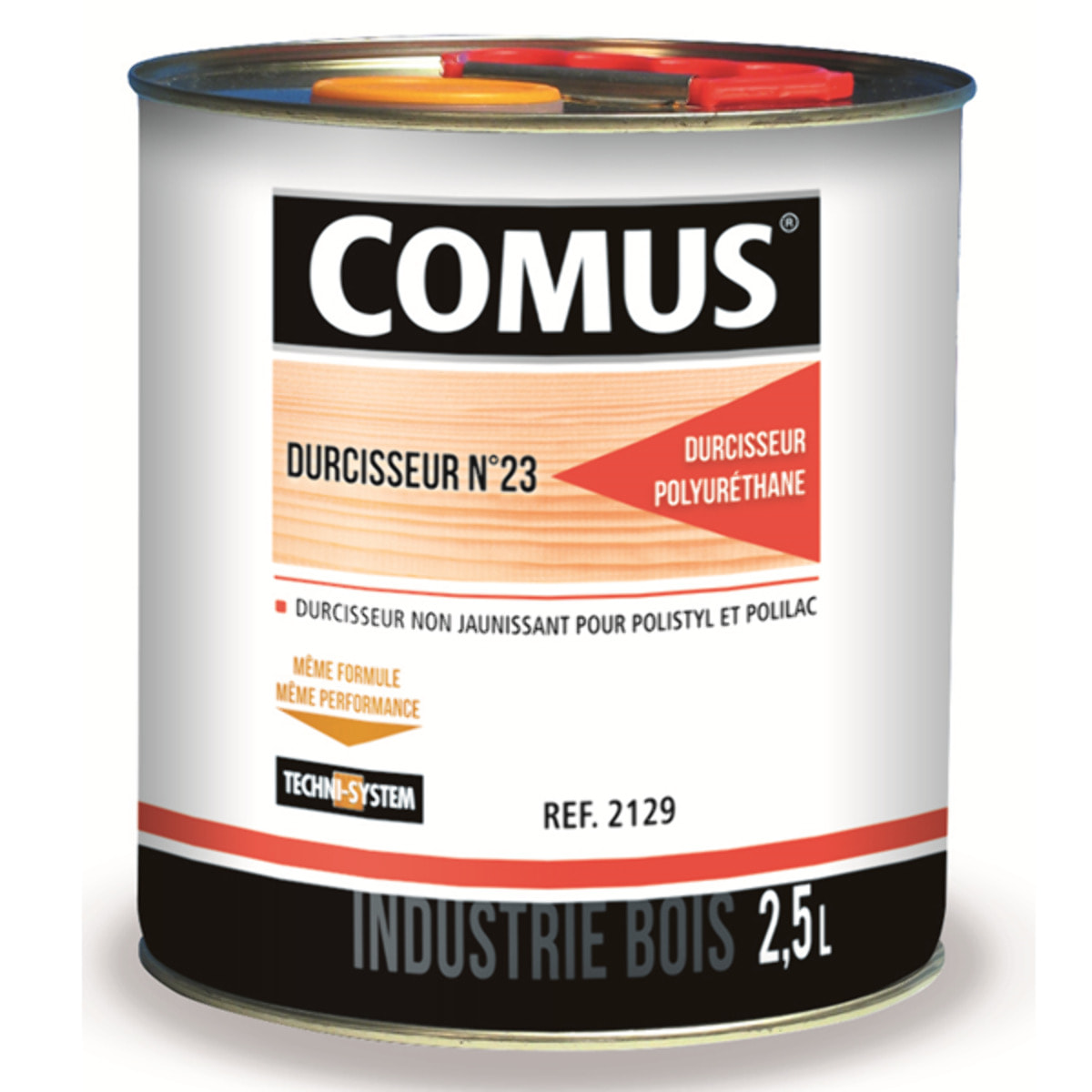 Durcisseur polyuréthane non jauni N°23 2129 COMUS - 2.5 L - 7853