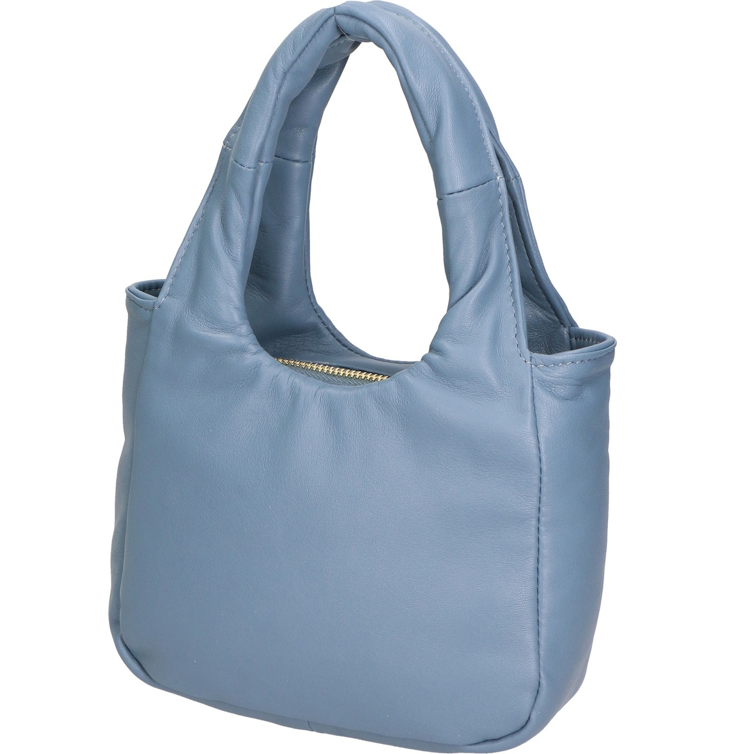 Borsa a mano da donna - Modello Virna - Vera Pelle - 17.0 x 24.0 x 8.0 cm