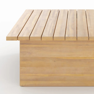 Table basse de jardin en bois d'acacia - Seya
