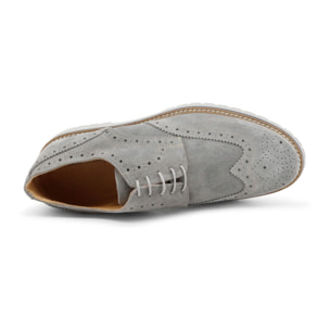 Zapatos Oxford para Hombre - Duca di Morrone Tancredi Suede Gray