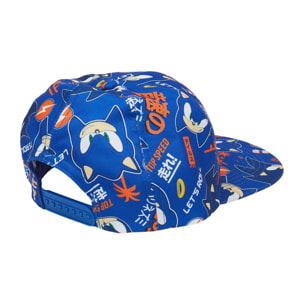 Cappellino baseball stampa Sonic