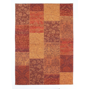 Tapis terracotta PATCHWORK Terracotta