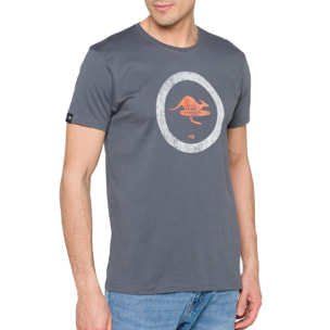 T-shirt in cotone 150 gr Hot Buttered Kailua Colore Grigio.