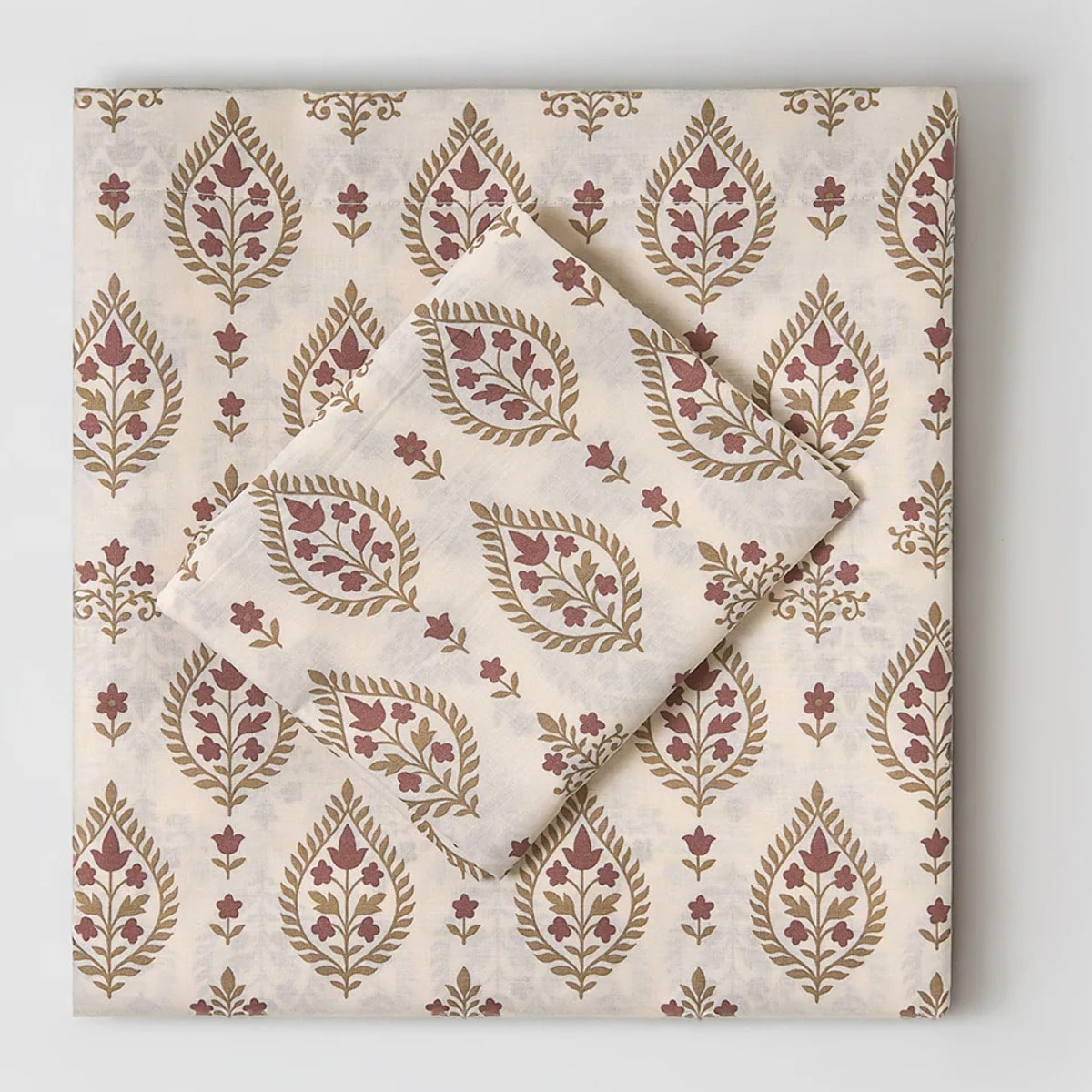 Juego de sábanas de algodón nomad rosette
