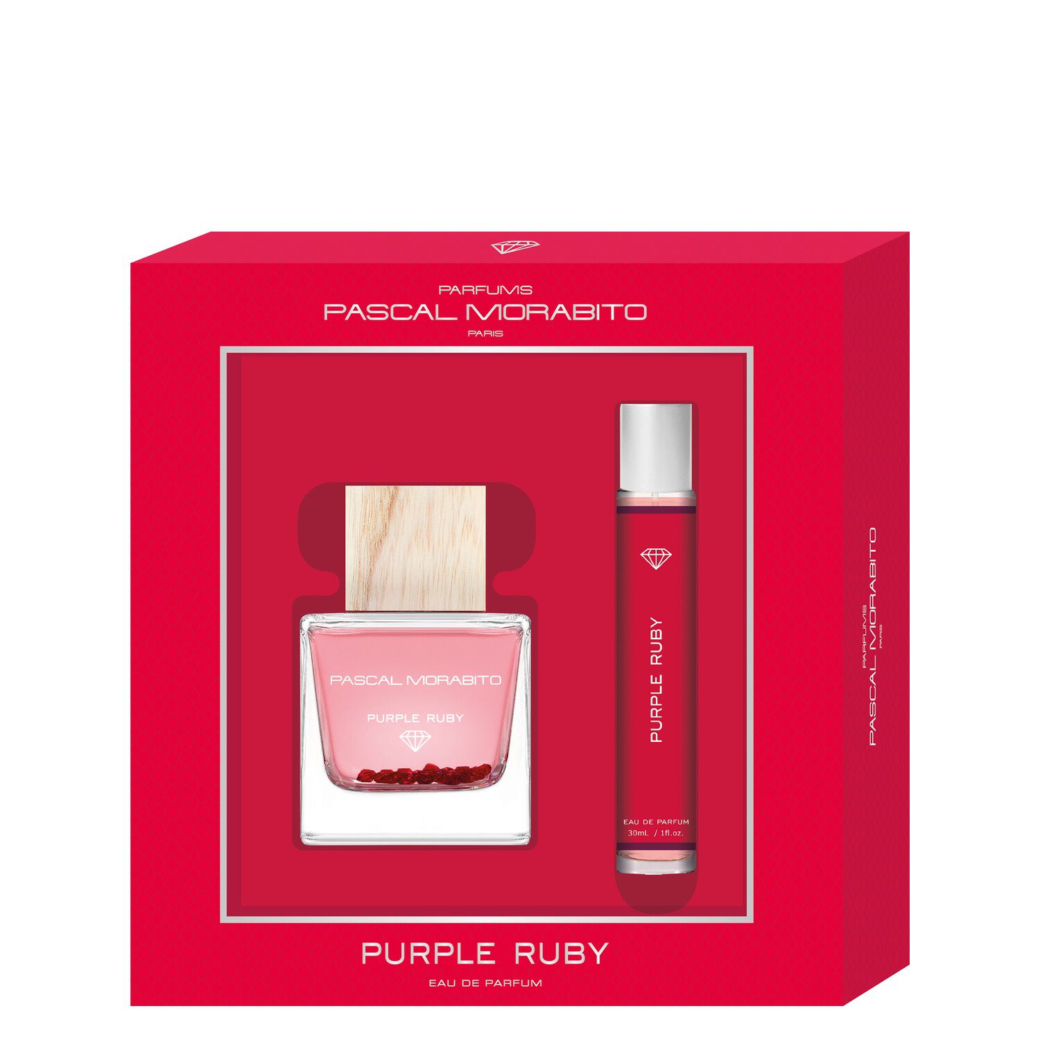 Purple Ruby - Coffret Eau de Parfum 100ml + Vapo de Voyage 30ml