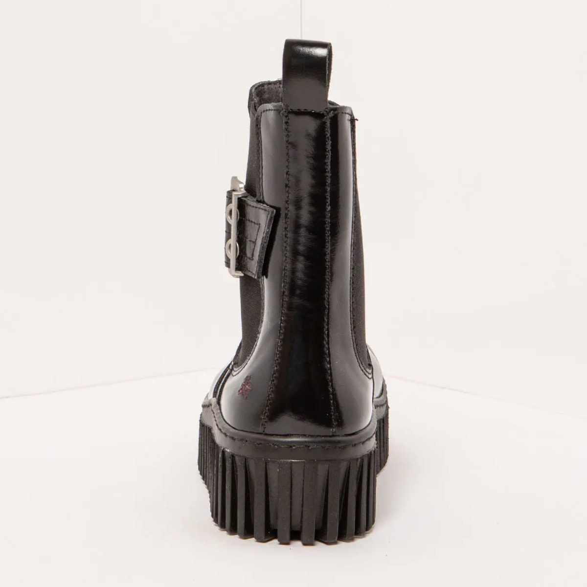 Botines 1516 NAPPA SHINNY BLACK/BRIGHTON color Black