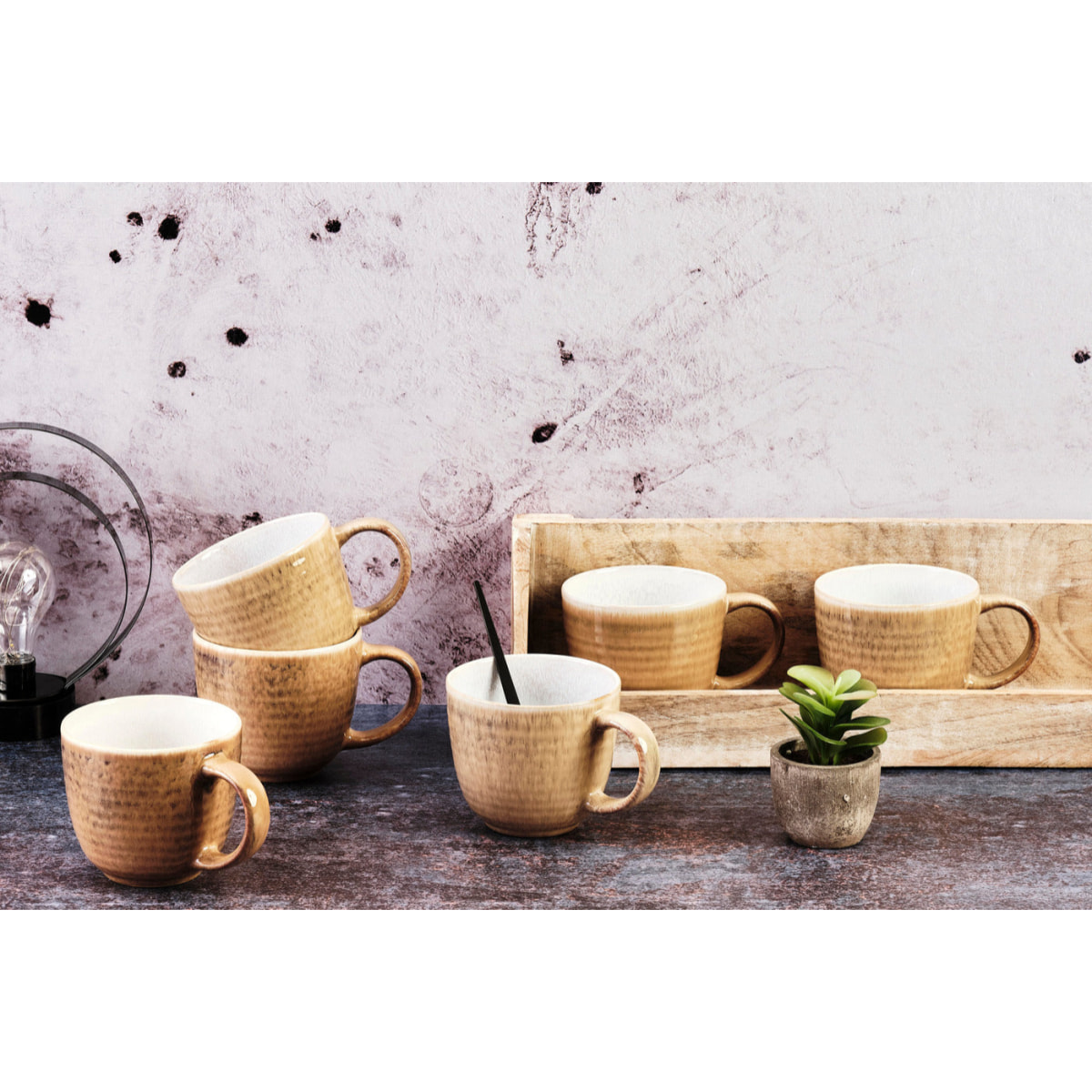 Mug COSMOS 40cl - 6 pièces - Crème