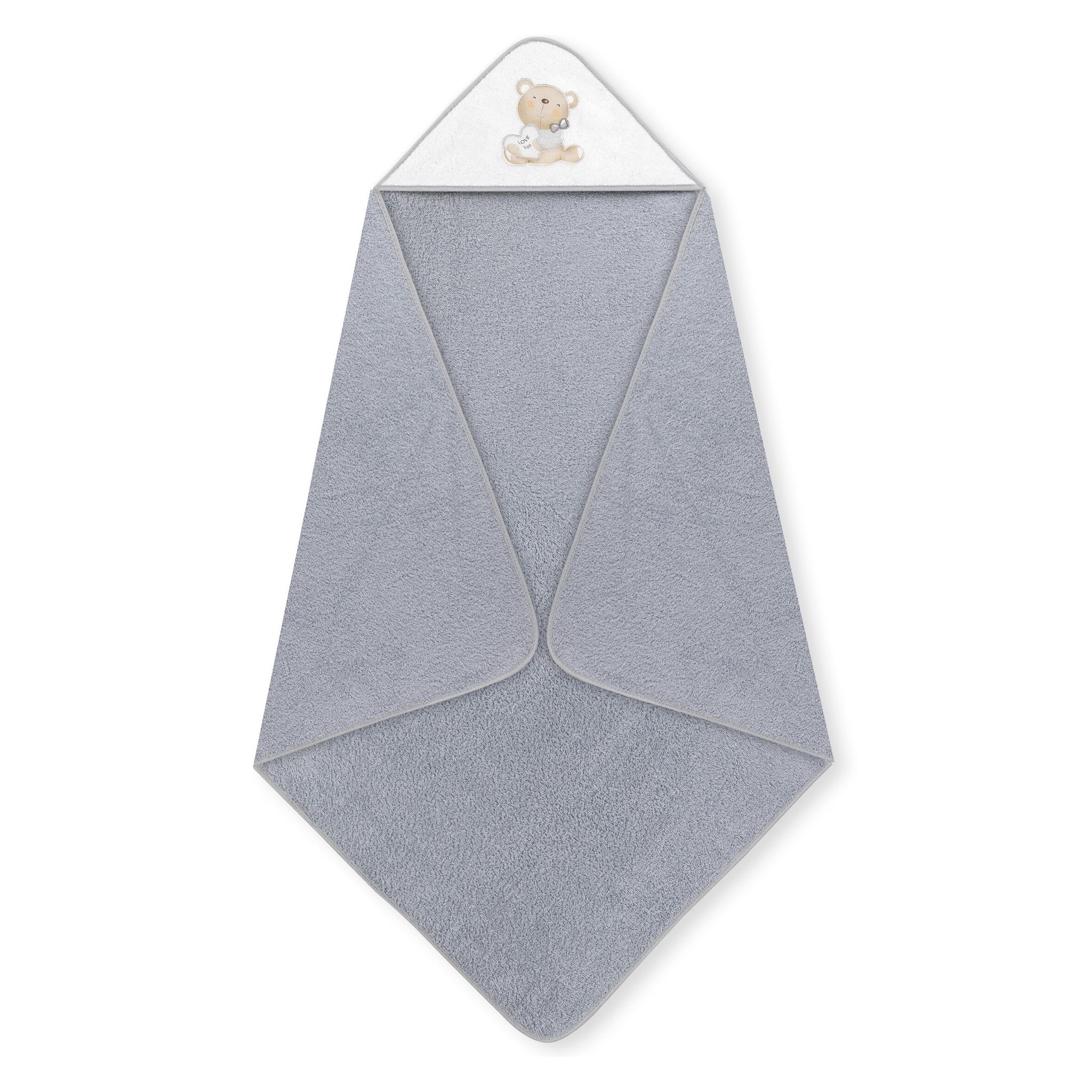 Capa de Baño Love You con Peine y Cepillo