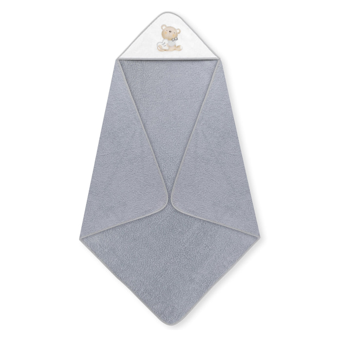 Capa de Baño Love You con Peine y Cepillo