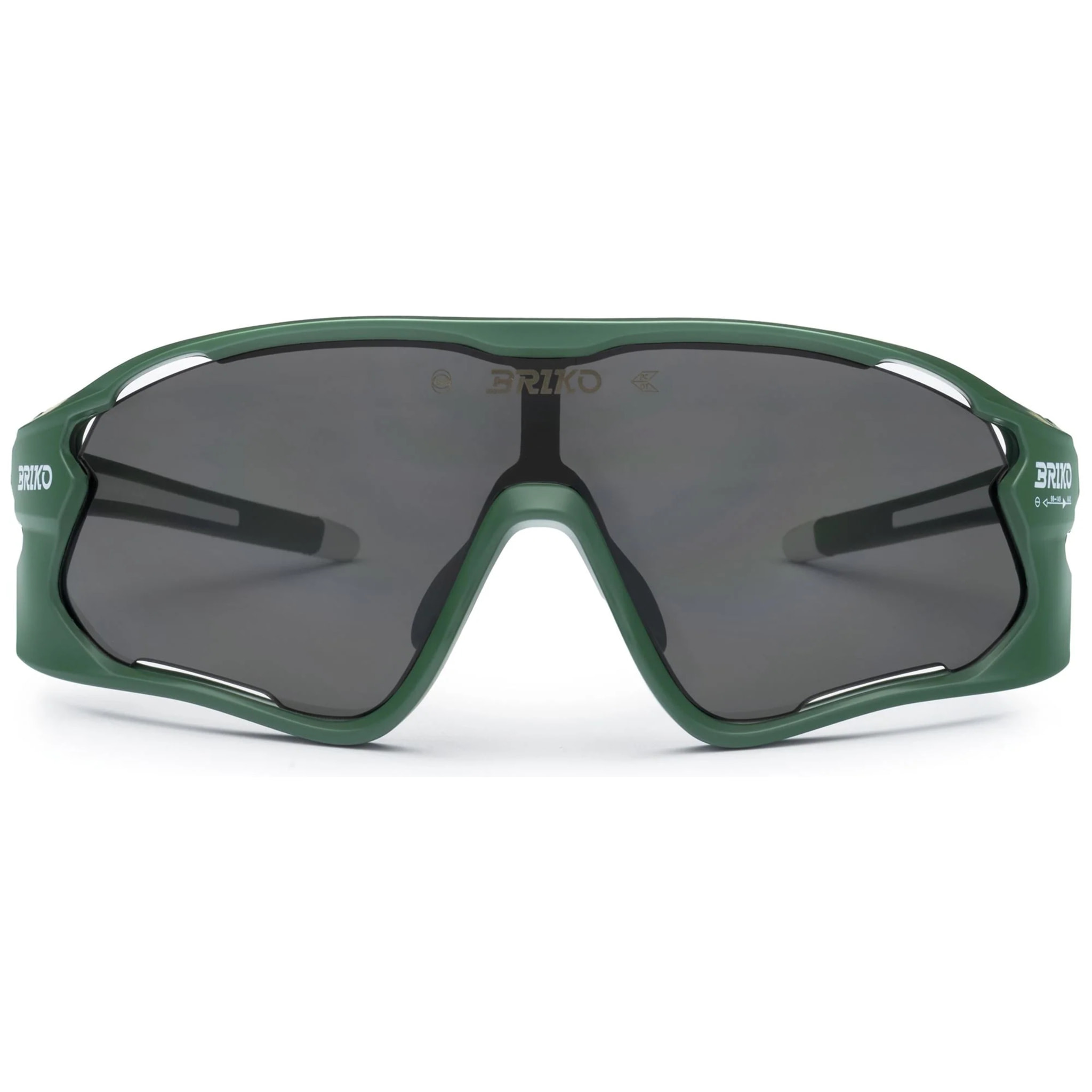 Briko - Occhiali, Uomo Donna, Verde - Tongass