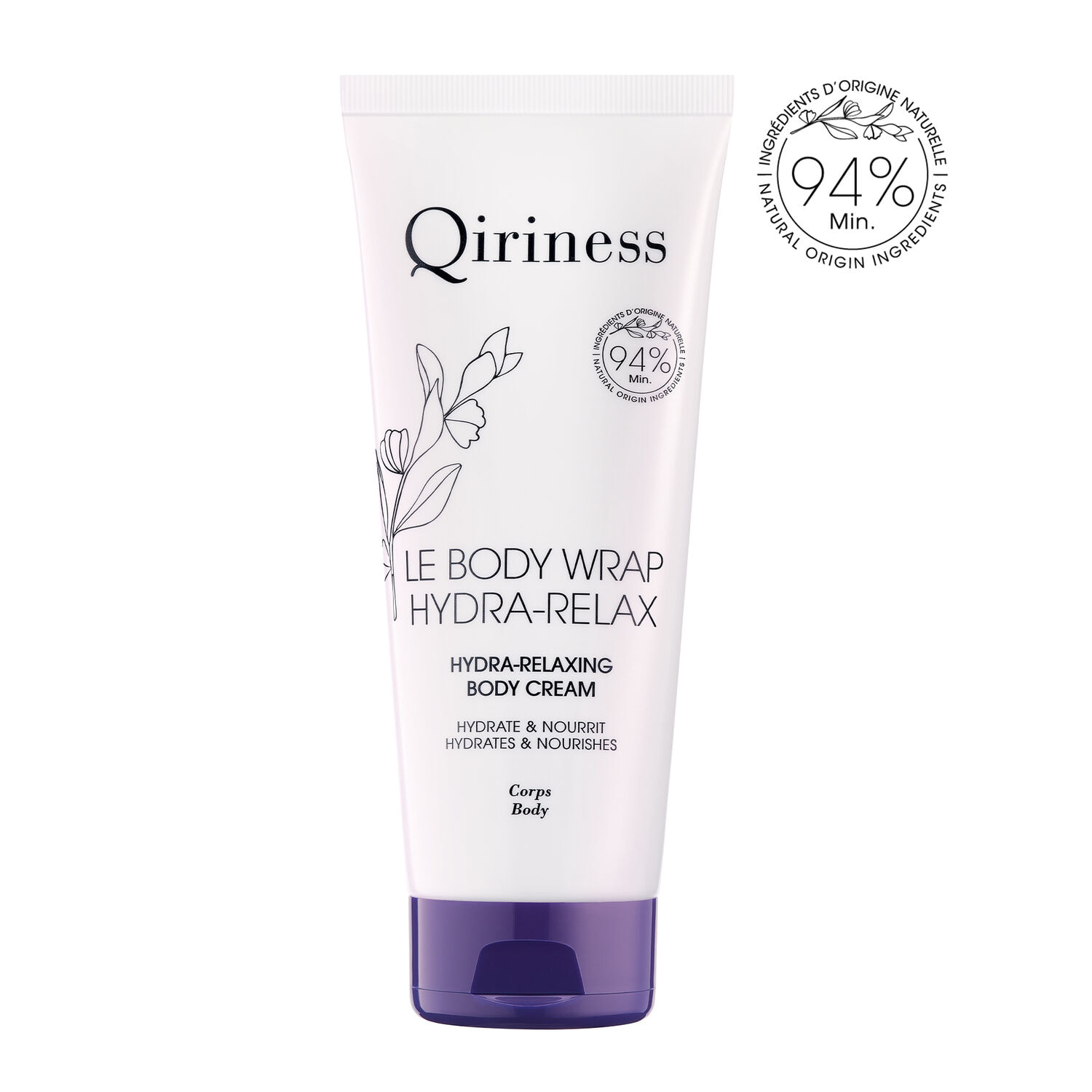 Le Body Wrap Hydra-Relax  - Crème Corps Hydratante & Nourrissante 200 ml
