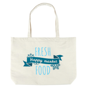 Sac Shopping Fraicheur Zipper 75l 60x30x50cm