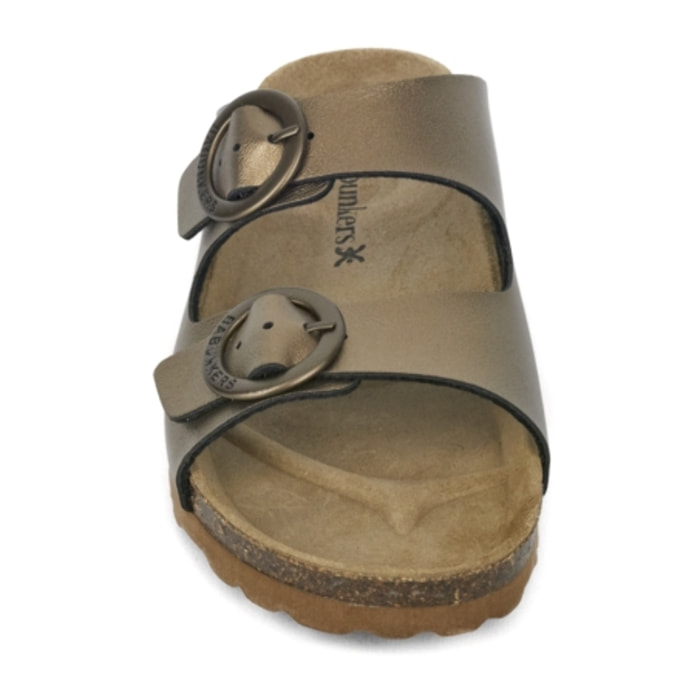 SANDALO BARCELONA BABUNKERS MARRONE