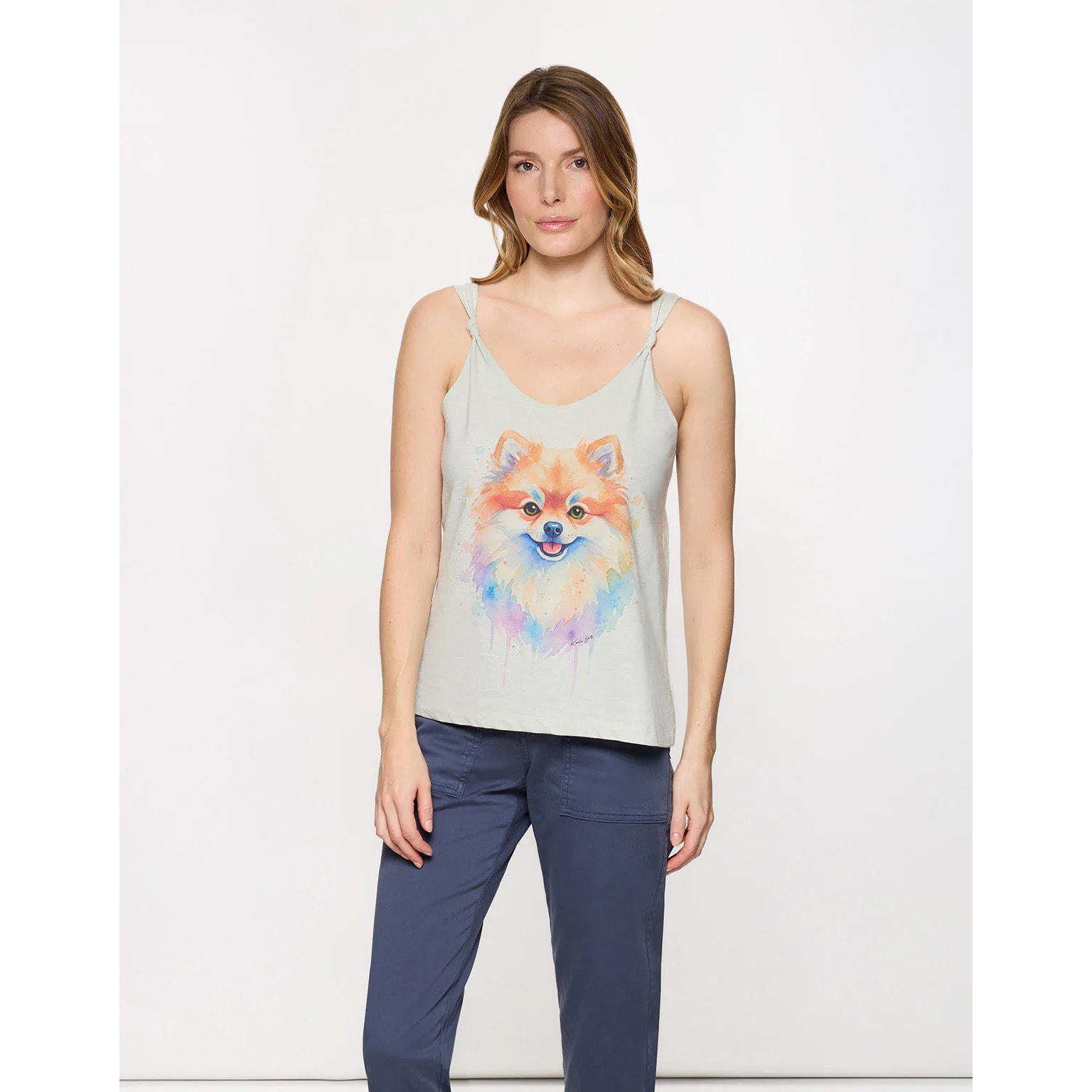 Camiseta Tirantes Aguamarina - Calamocha26
