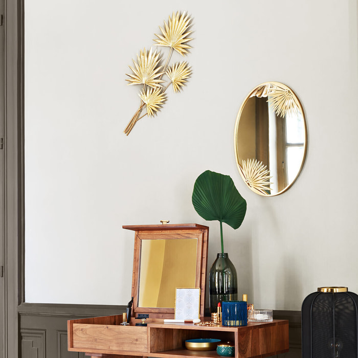 Déco murale "Feel" - métal 39x73 cm