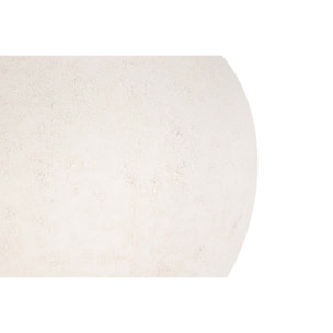 Florero Ceramica Beige 22x22x35 Cm
