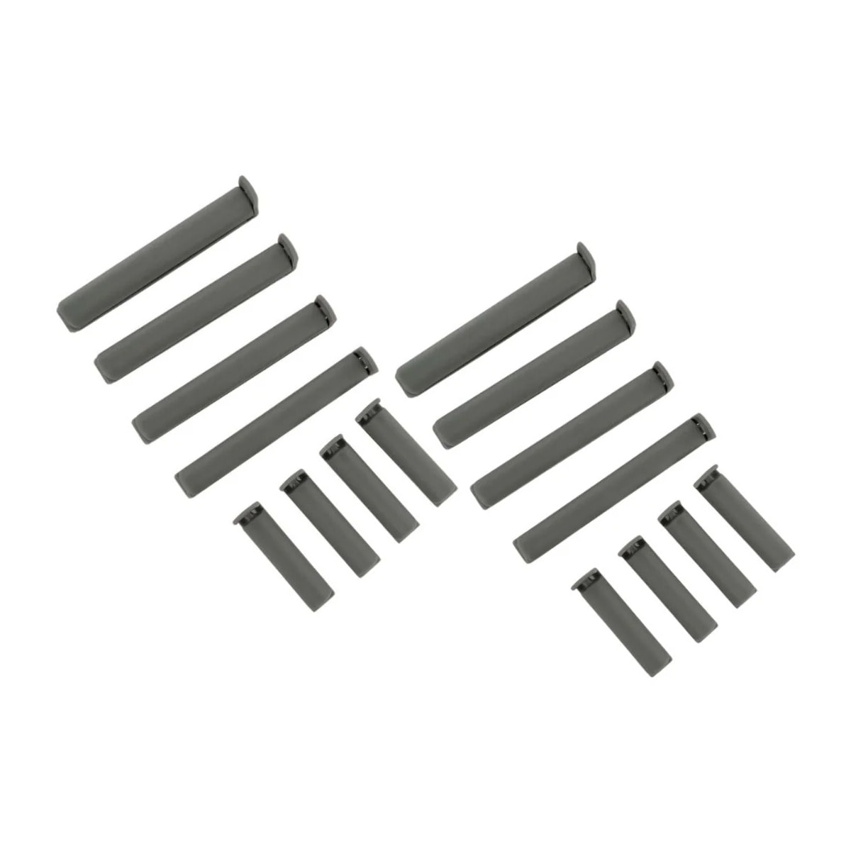 Lot de 2 x 8 clips fermeture de sachet Fackelmann Tecno