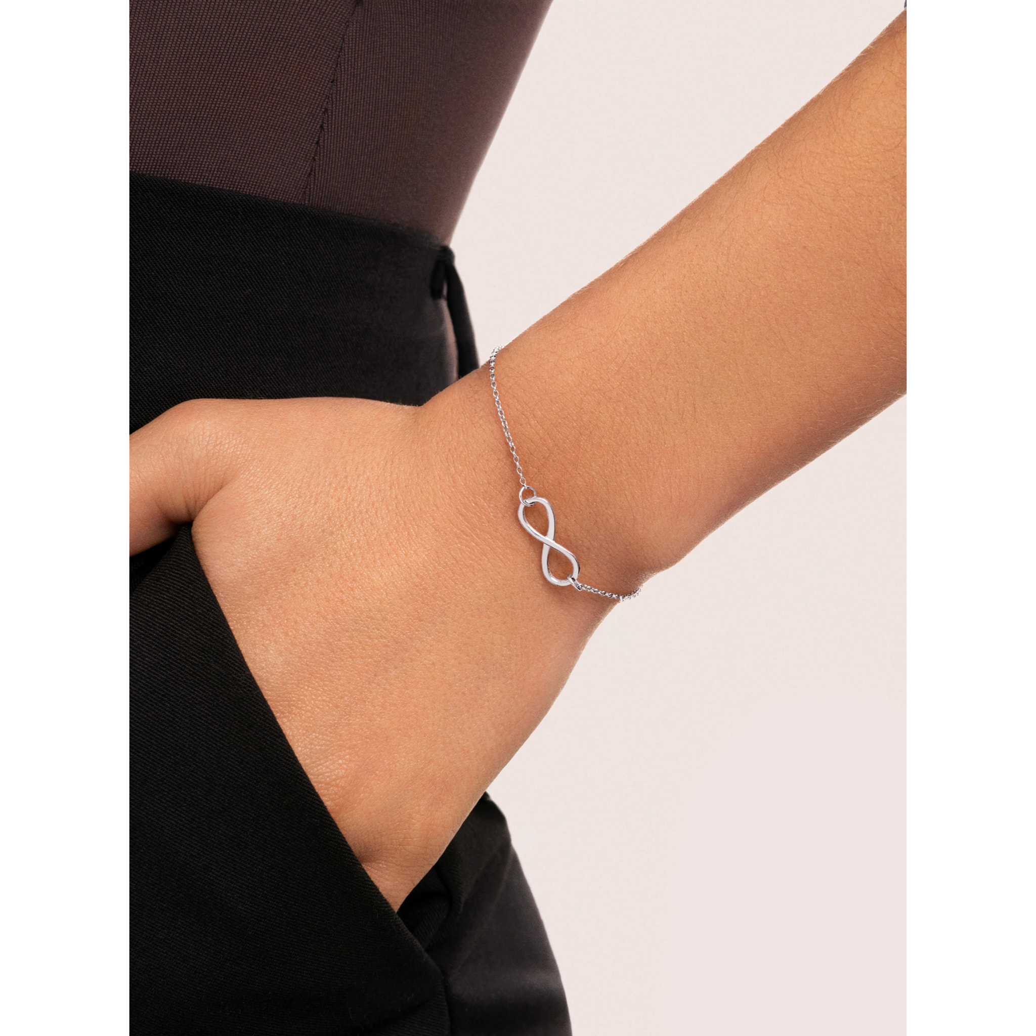 Pulsera Infinito Acero