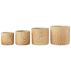 J-Line cache-pot Forêt - ciment - beige - extra large - Ø 21.5 cm