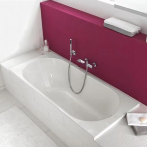 Baignoire droite VILLEROY ET BOCH O Novo acrylique