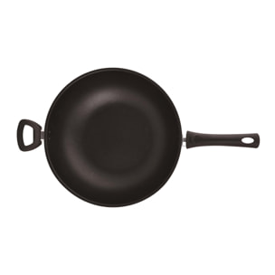 Wok de ø32x8,8cm en aluminio prensado