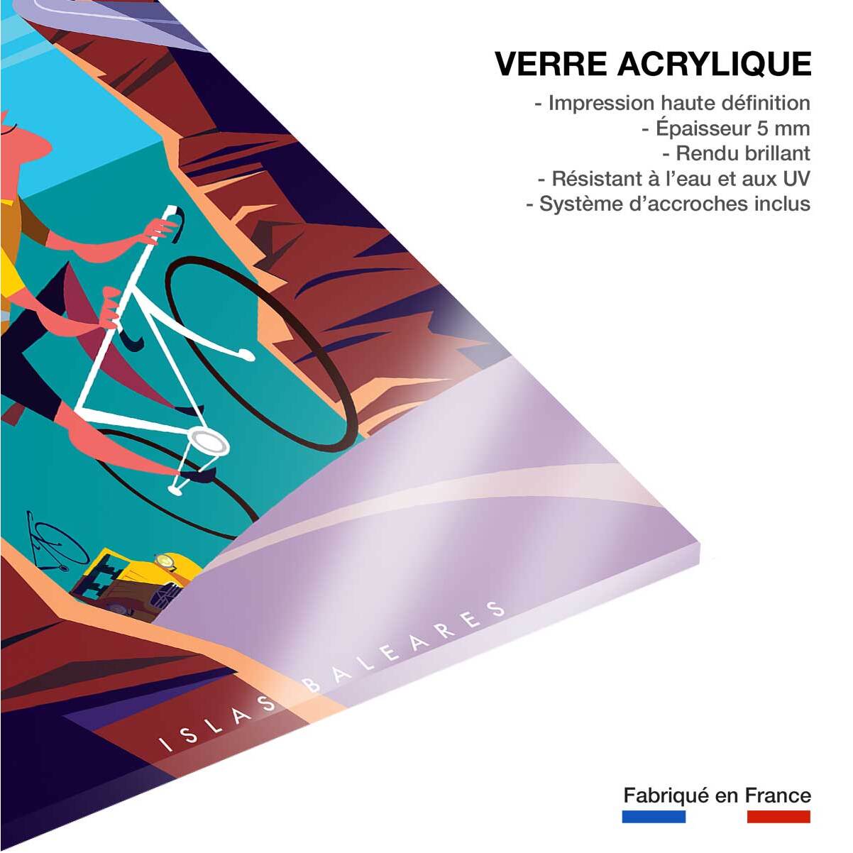 Tableau  mallorca Tableau plexiglas