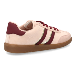 Zapatillas deportivas mujer casual efecto ante con cordones