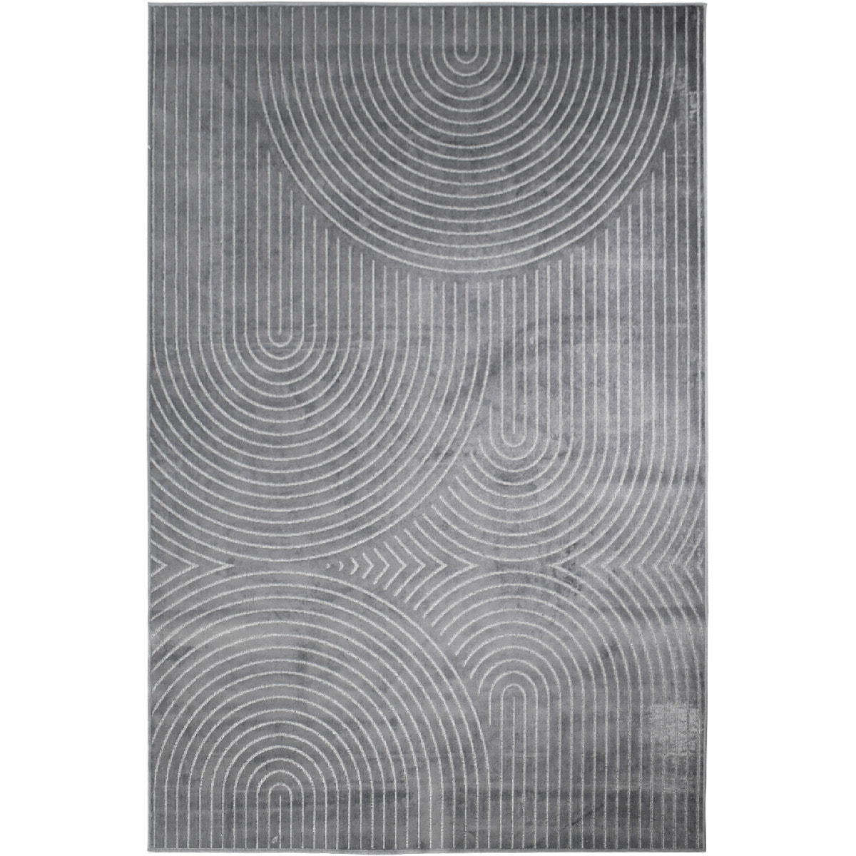 Tapis salon et chambre tissé en viscose motif abstrait NIGO