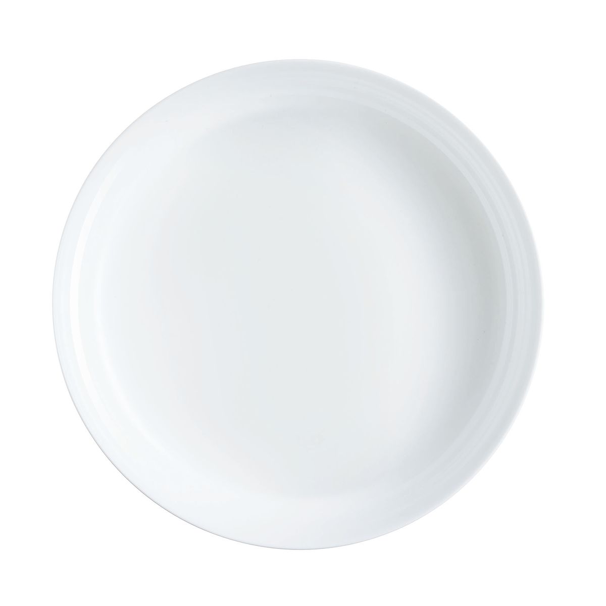 Plat à four rond blanc 30cm Smart Cuisine Diwali 250°C - Luminarc - Opale culinaire extra léger et résistant