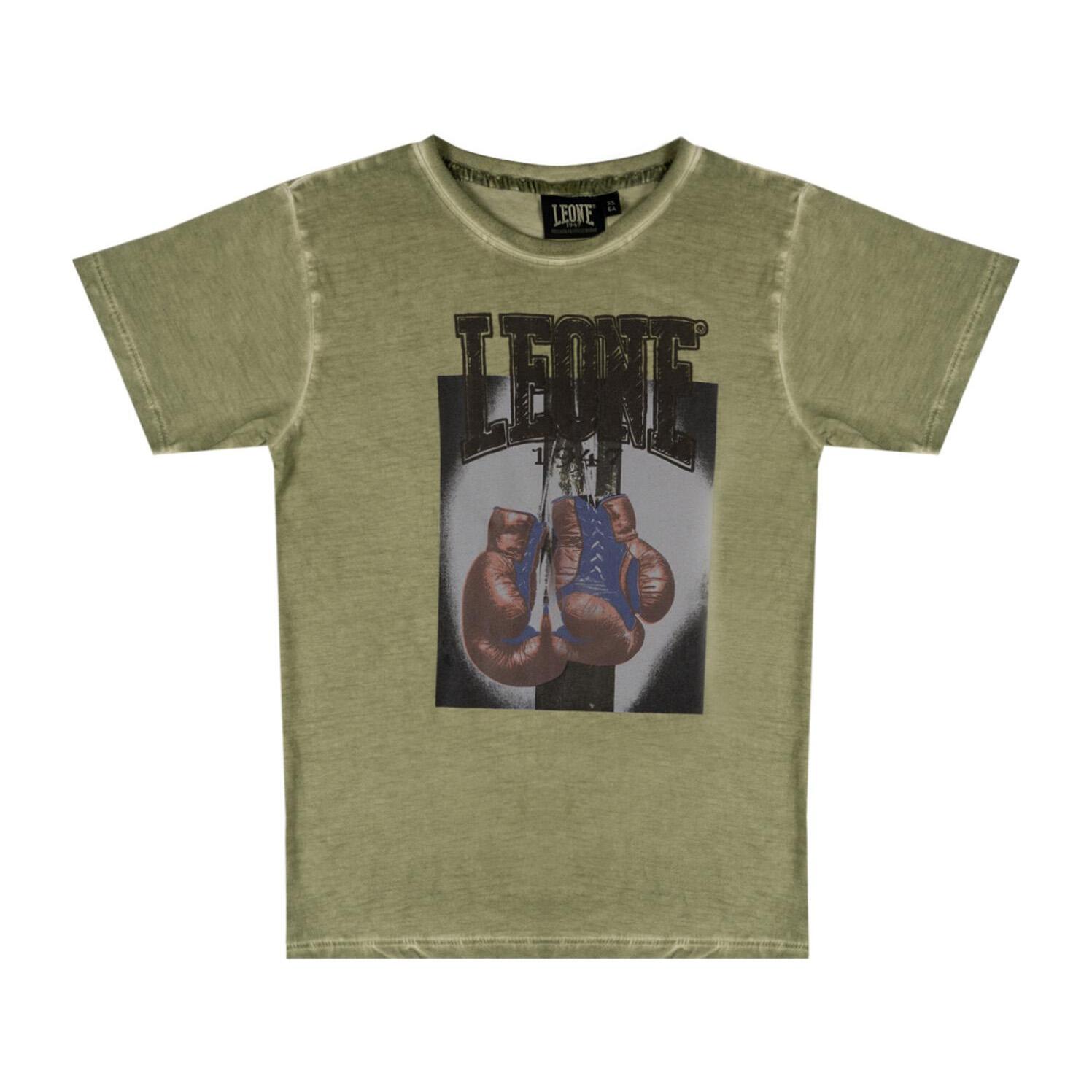 T-shirt a maniche corte da bambino con stampa "Washed"