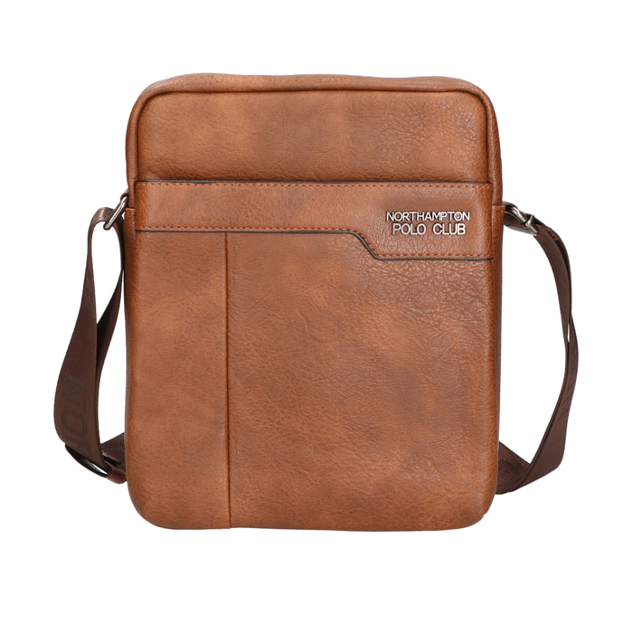 Borsa a tracolla da Uomo in Ecopelle Prodotto Vegano 22x26x8 cm