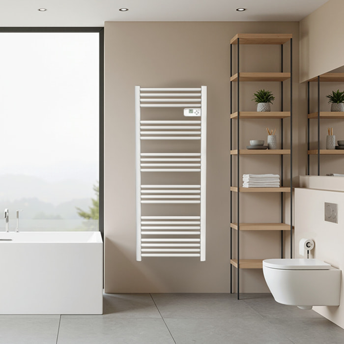 sèche serviettes electrique LCD 750w