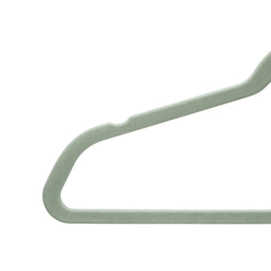 Lot de 20 cintres velours Hang'Up L.45cm