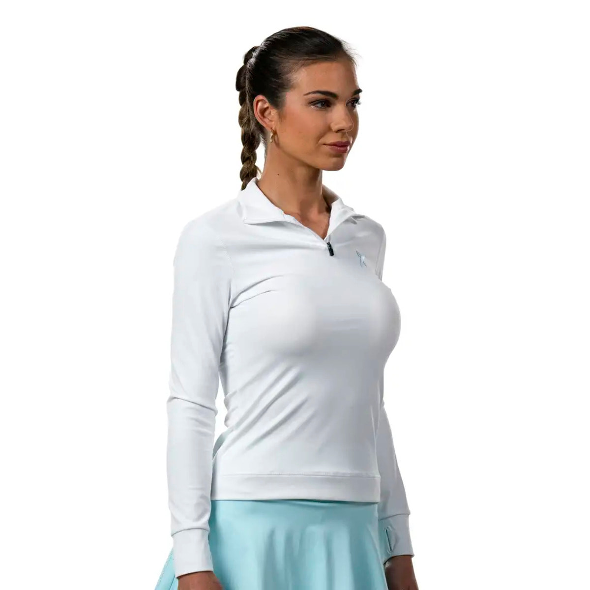 Sudadera de pádel mujer Opalo Drop Shot