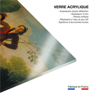 Tableau célèbre Le Parasol de Francisco José de Goya Tableau plexiglas