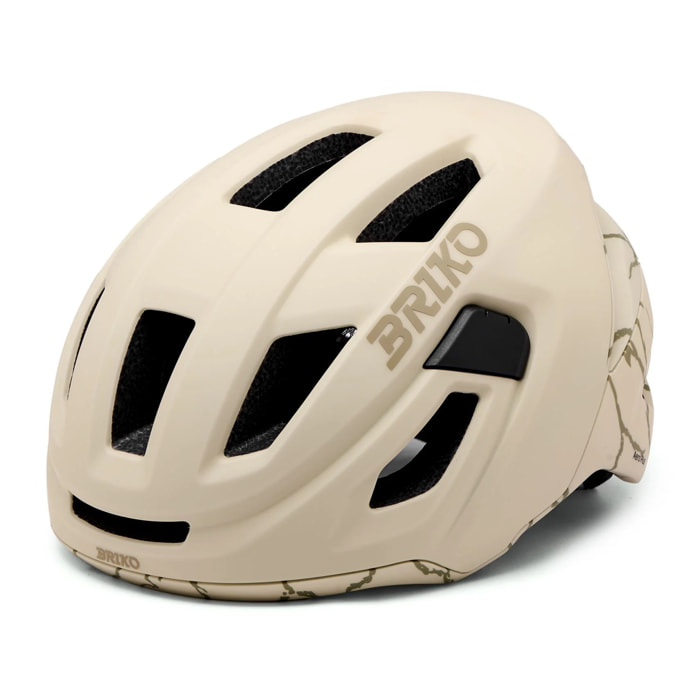 Caschi Briko Uomo Donna Verde Aero Plus