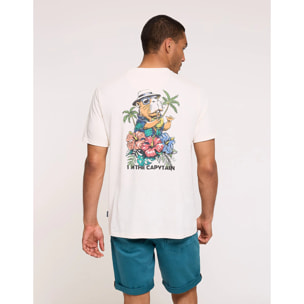 Camiseta Manga Corta Blanco - Saraceno
