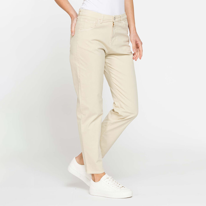 PANTALONI STRETCH MUM FIT