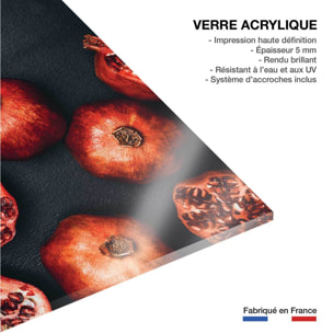 Tableau collection graines de grenade i Tableau plexiglas