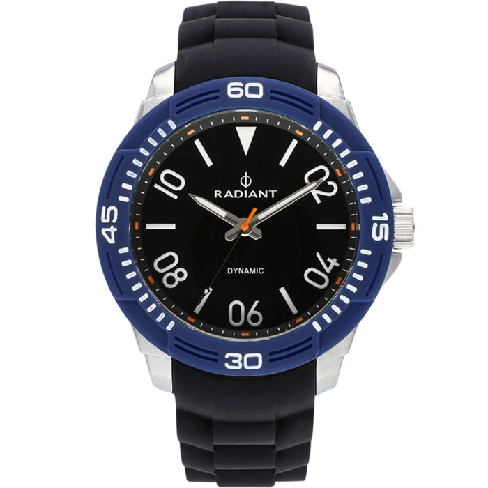 Reloj Radiant RA503602 Hombre Analogico Cuarzo con Correa de Silicona