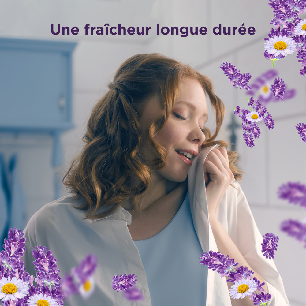 4x19 Pods Tout-en-1 Lavande Et Camomille, Lessive en Capsules Dash