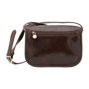 Borsa a tracolla  da donna In Vera pelle Made in Italy 22x16x9,5 cm