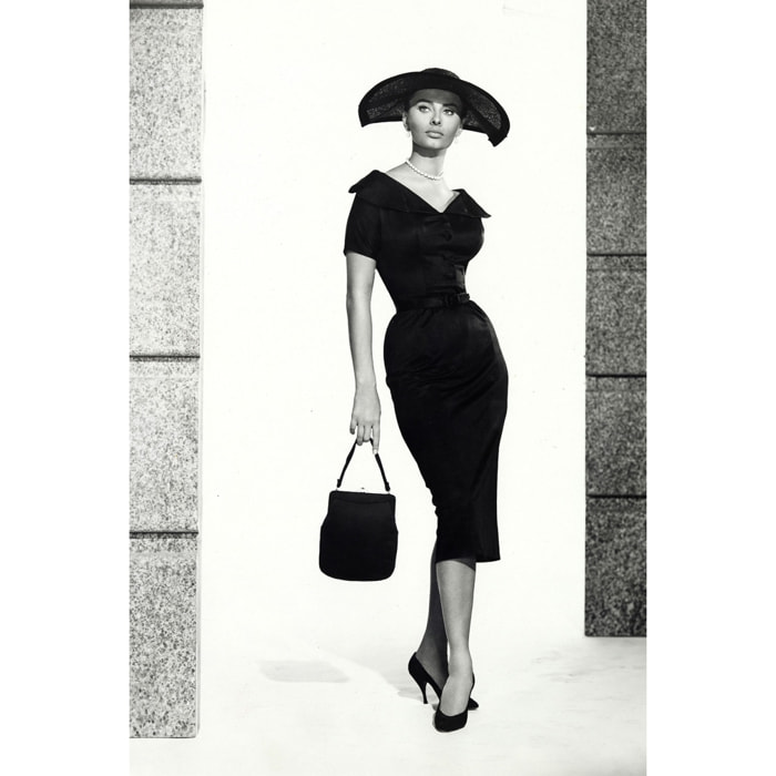 Photo actrice Célèbre Sophia Loren Tableau alu Dibond