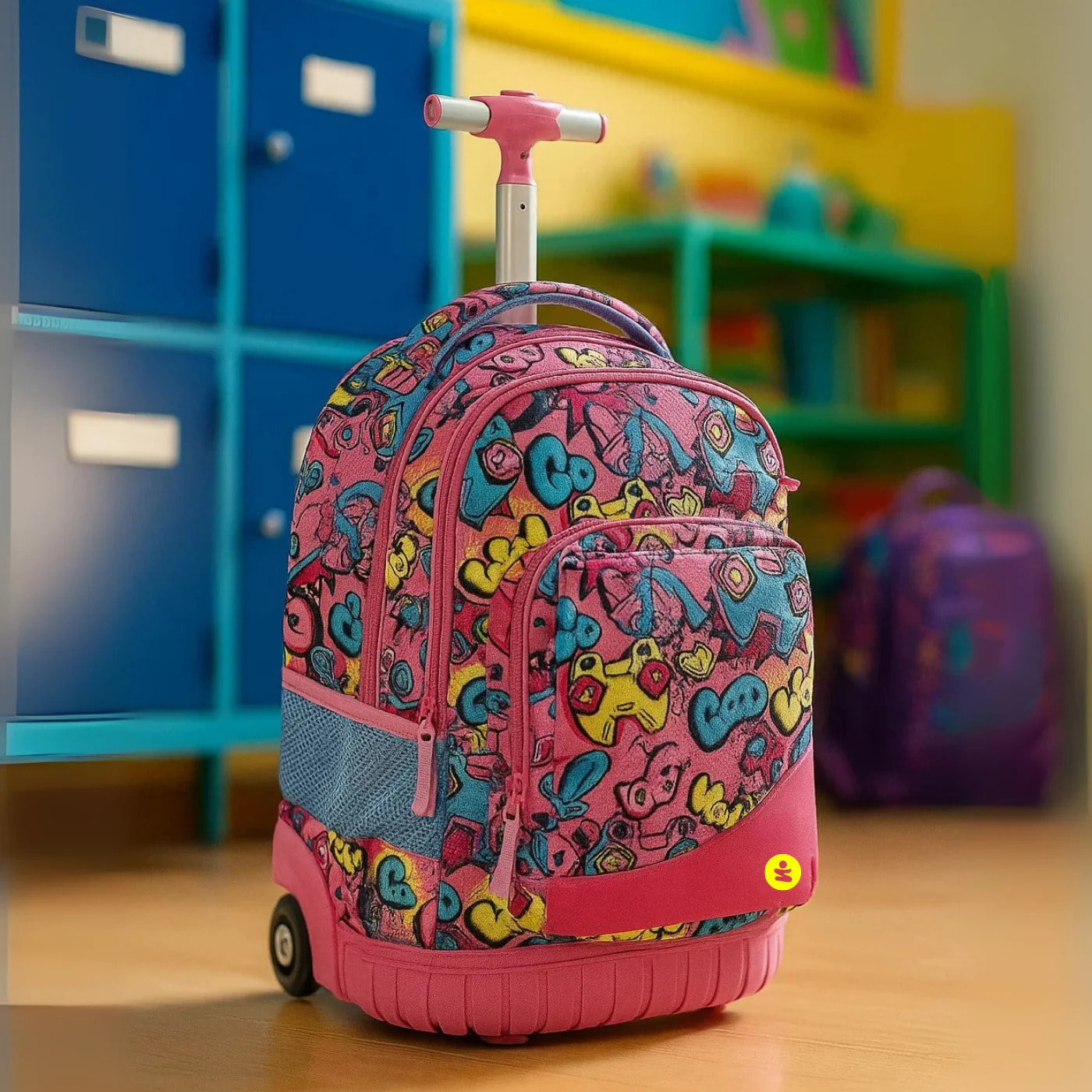 beSmart - ZAINO TROLLEY PREMIUM ORGANIZZATO WOW