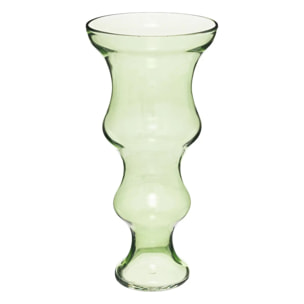 Vase << Double >> Atmosphera x matali crasset H36cm en verre vert