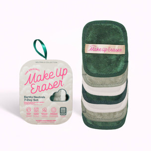 Earthy Neutrals 7-day set - Serviette Démaquillante Réutilisable x7